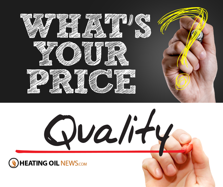 Heating oil price or quality